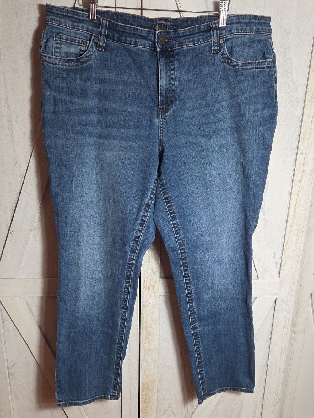 Kut From The Kloth Straight Leg Jeans Size 18W